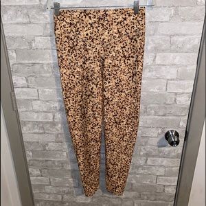 Nwot The Upside animal print leggings sz 10 #B1
